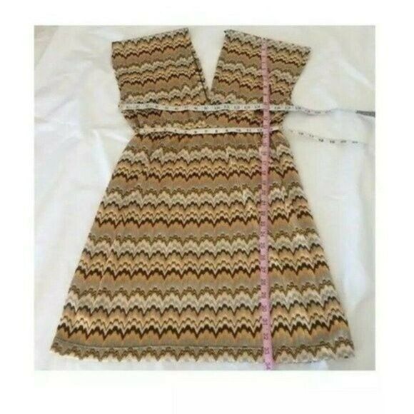 Charming Charlie Dress Size Large V Low Neckline and back Knee-length Pull Over - Picture 9 of 11